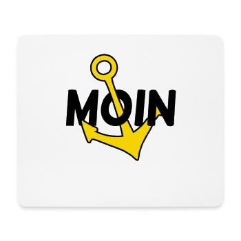 Anker Moin - Mousepad (Querformat) - Weiß - Vorne
