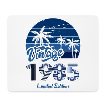 Vintage Year 1985 Limited Edition Blue - Mouse Pad (horizontal) - white - Front