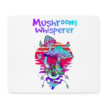 Mushroom Whisperer Zauberpilze - Mousepad (Querformat) - Weiß - Vorne