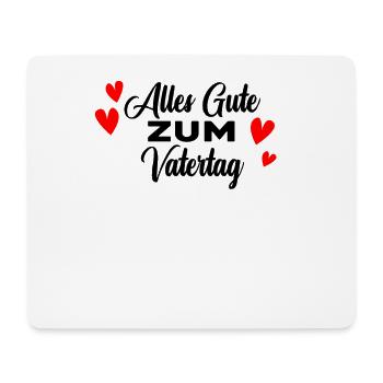 Vatertag Baby Spruch - alles Gute zum Vatertag - Mousepad (Querformat) - Weiß - Vorne