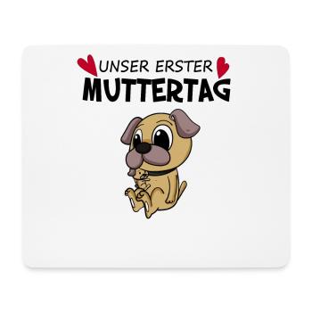 Muttertag - erster Muttertag Geschenk - Mousepad (Querformat) - Weiß - Vorne
