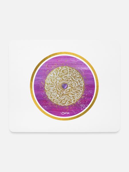 SeelenLicht Ausgewogenheit Sonja Ariel von Staden - Mousepad (Querformat) - Weiß