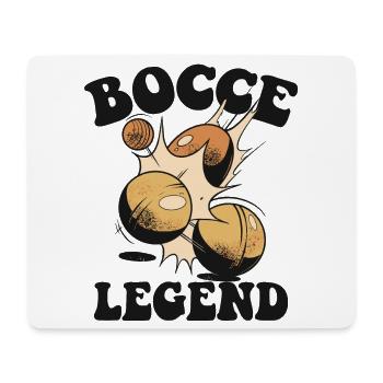 Boulespieler Boulekugel für Bouler Petanque Boule - Mousepad (Querformat) - Weiß - Vorne