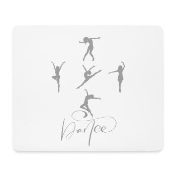 Danse - Dancing Lovers - Tapis de souris (format paysage) - blanc - Devant