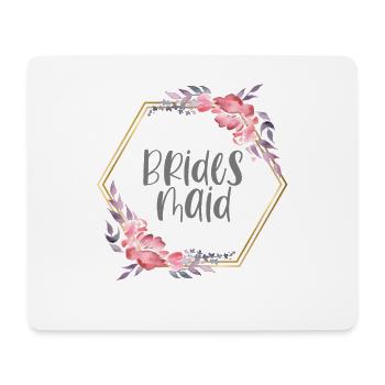 Hochzeit Brautjungfer Bridesmaid JGA Team - Mousepad (Querformat) - Weiß - Vorne