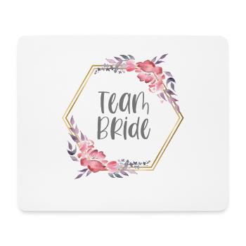 Team Bride Hochzeit Junggesellinnenabschied JGA - Mousepad (Querformat) - Weiß - Vorne