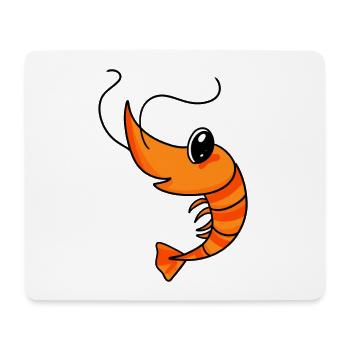 Shrimp Shrimp - Mouse Pad (horizontal) - white - Front