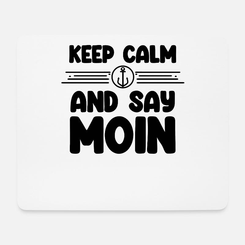 North Sea - Mouse Pad (horizontal) - white