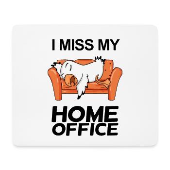 Home Office Vermissen Humor Lustig - Mousepad (Querformat) - Weiß - Vorne