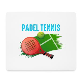 Padel Id Rather Be Playing Padel Tennis - Mouse Pad (horizontal) - white - Front