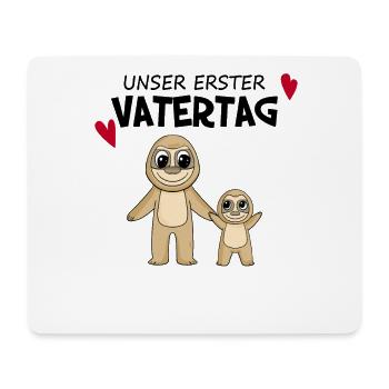 Vatertag - erster Vatertag Geschenk - Mousepad (Querformat) - Weiß - Vorne