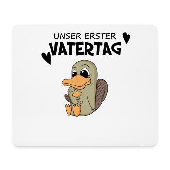 Vatertag - erster Vatertag Geschenk - Mousepad (Querformat) - Weiß - Vorne