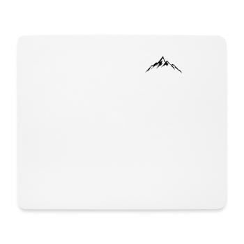 Montagnes Motif Alpinisme VTT Randonnées Montagne - Tapis de souris (format paysage) - blanc - Devant
