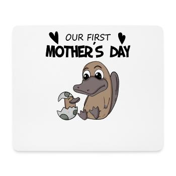 Mother's Day - First Mother's Day Gift - Mouse Pad (horizontal) - white - Front
