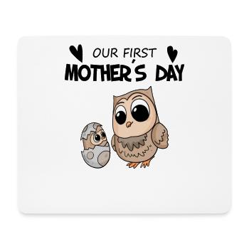 Mother's Day - First Mother's Day Gift - Mouse Pad (horizontal) - white - Front