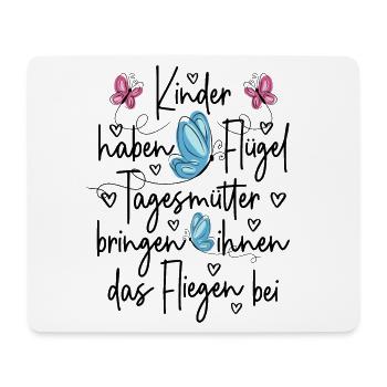 Tagesmutter - Mousepad (Querformat) - Weiß - Vorne