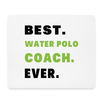 Bester Trainer Wasserball Humor Geschenk Coach - Mousepad (Querformat) - Weiß - Vorne