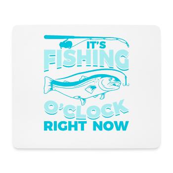 Angler Saying - Mouse Pad (horizontal) - white - Front