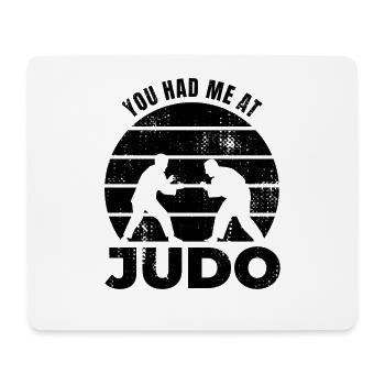 Funny judoka quote - Mouse Pad (horizontal) - white - Front