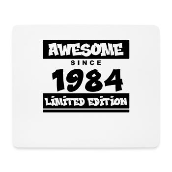 1984 - Jahrgang 1984 - Fantastisch seit 1984 - Mousepad (Querformat) - Weiß - Vorne