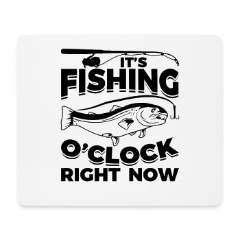 It's fishing time - Mouse Pad (horizontal) - white - Front