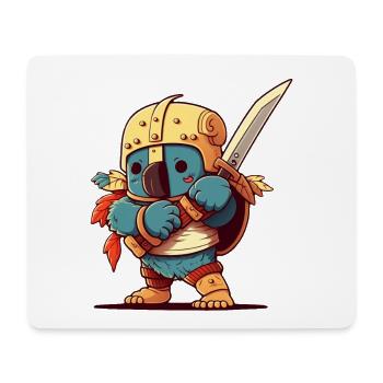 Süsser Koalaritter - Mousepad (Querformat) - Weiß - Vorne
