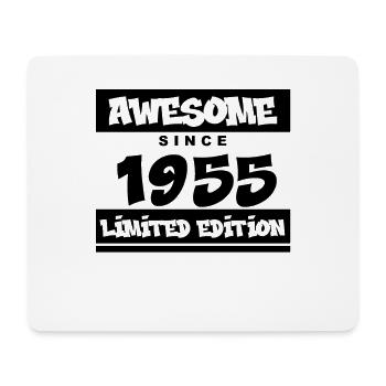 1955 - Jahrgang 1955 - Fantastisch seit 1955 - Mousepad (Querformat) - Weiß - Vorne