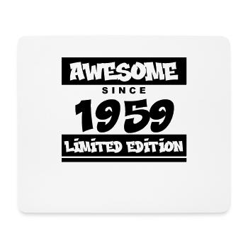 1959 - Jahrgang 1959 - Fantastisch seit 1959 - Mousepad (Querformat) - Weiß - Vorne