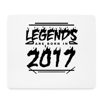 2017 - Jahrgang 2017 - Baujahr 2017 - Mousepad (Querformat) - Weiß - Vorne