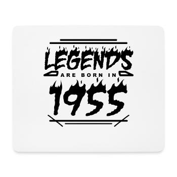 1955 - Born 1955 - Built in 1955 - Mouse Pad (horizontal) - white - Front