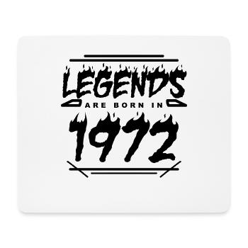 1972 - Jahrgang 1972 - Baujahr 1972 - Mousepad (Querformat) - Weiß - Vorne