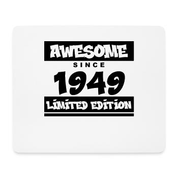 1949 - Jahrgang 1949 - Fantastisch seit 1949 - Mousepad (Querformat) - Weiß - Vorne