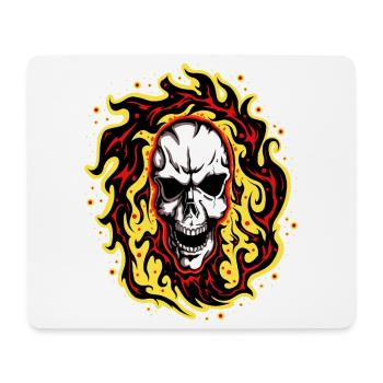 Smoker 2 Anzeigen - Mousepad (Querformat) - Weiß - Vorne