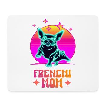 Frenchie Mom - Mouse Pad (horizontal) - white - Front