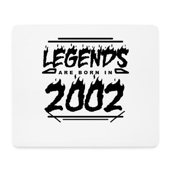 Legende 2002 - Jahrgang 2002 - Baujahr 2002 - Mousepad (Querformat) - Weiß - Vorne