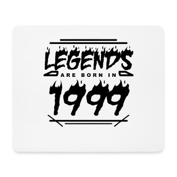 Legende 1999 - Jahrgang 1999 - Baujahr 1999 - Mousepad (Querformat) - Weiß - Vorne