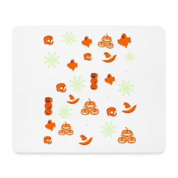 Halloween Patterns - Mouse Pad (horizontal) - white - Front