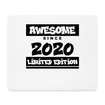 2020 - Vintage 2020 - Fantastic since 2020 - Mouse Pad (horizontal) - white - Front
