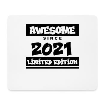 2021 - Jahrgang 2021 - Fantastisch seit 2021 - Mousepad (Querformat) - Weiß - Vorne