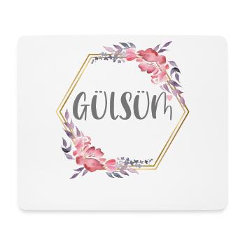 Gülsüm Turc Prénom Turquie Cadeau De Bébé - Tapis de souris (format paysage) - blanc - Devant