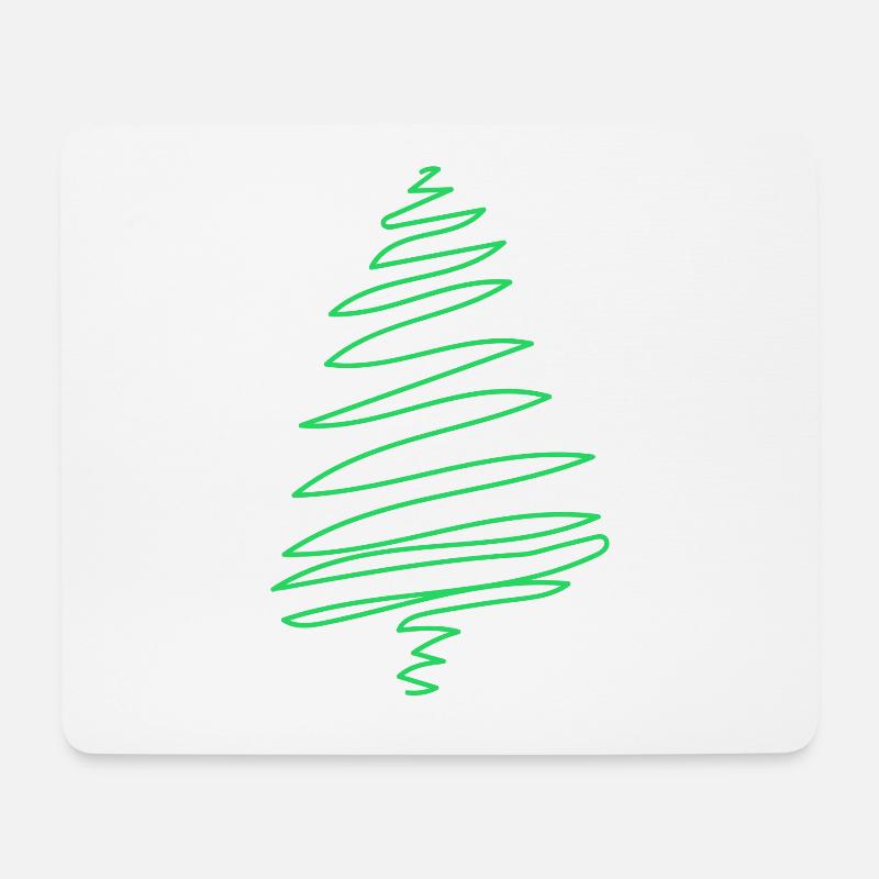 Frohe weihnachten Frohe weihnachten Frohe weihnach - Mousepad (Querformat) - Weiß
