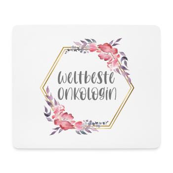 Onkologin Ärztin Doktorin Beruf Geschenk - Mousepad (Querformat) - Weiß - Vorne