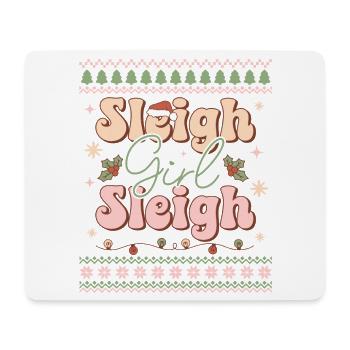 Ugly Christmas Sweater - Mouse Pad (horizontal) - white - Front