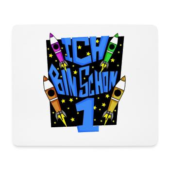 1 Jahre Geburtstag Junge Geschenk - Mousepad (Querformat) - Weiß - Vorne
