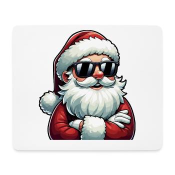 Santa Chill with sunglasses - Mouse Pad (horizontal) - white - Front