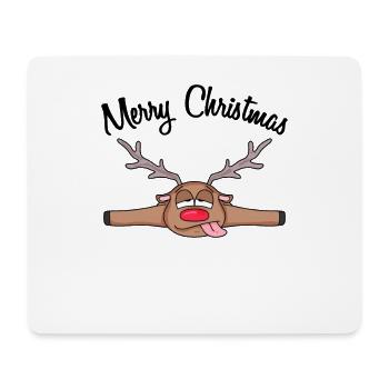 Weihnachten weihnachtlich Geschenk - Mousepad (Querformat) - Weiß - Vorne