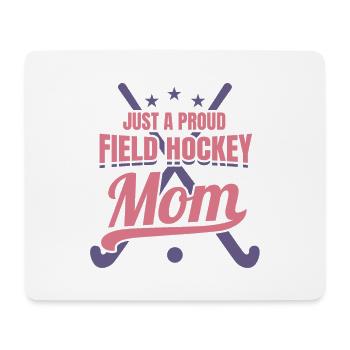 Hockey Mom - Mouse Pad (horizontal) - white - Front
