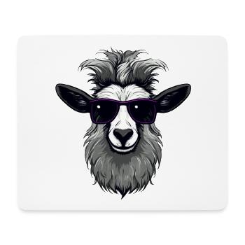 Funny Animal Design - Mouse Pad (horizontal) - white - Front