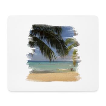 Beach - Mouse Pad (horizontal) - white - Front