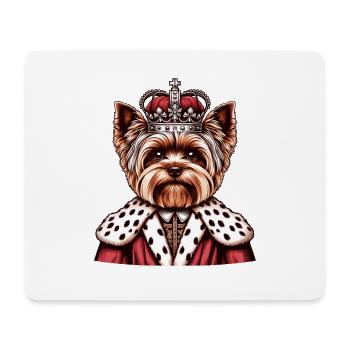 Yorkshire Terrier King - Mouse Pad (horizontal) - white - Front